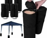 FVO Gazebo and Pavilion Weight Bags 100% Polyester 4 x 2 bags to fill 60kg Max Garden Marquee Y0038-UK3-230203-536 7901320692254