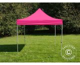 Pop up gazebo FleXtents Pop up canopy Folding tent Xtreme 50 3x3 m Pink - Pink 5710828965836 5710828965836