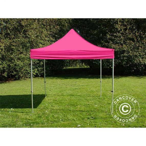 Pop up gazebo FleXtents Pop up canopy Folding tent Xtreme 50 3x3 m Pink - Pink 5710828965836 5710828965836