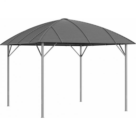 Vidaxl - Gazebo with Arch Roof 3x3 m Anthracite Anthracite 8720286189061 8720286189061
