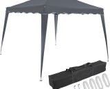 Pavilion 3x3m Gazebo Marquee Awning uv Protection 50+ Water-resistant Foldable Bag Folding Capri Party Tent Garden Patio Festival Pop Up Tent 106521 4250525359664