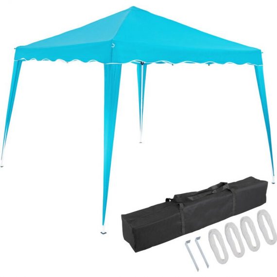 Pavilion 3x3m Gazebo Marquee Awning uv Protection 50+ Water-resistant Foldable Bag Folding Capri Party Tent Garden Patio Festival Pop Up Tent Light 101196 4250525306972