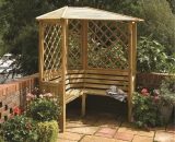 Cheshire Arbours+gazebos+arches(r) - Deluxe Balmoral Arbour 35405 792273863542