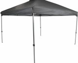 Charles Bentley - 3 x 3m Pop Up Gazebo One Touch with Carry Bag - Grey - Grey GLGZ3GY 5014555011362