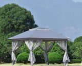 Pop-Up Instant Gazebo Tent with Mosquito Netting Outdoor Canopy Shelter MX285592AAB 8173942316583