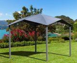 Unique-home-furniture - Metal Garden Gazebo Outdoor Patio Structure Awning Tent Canopy Marquee Sun Shade 7444025092288