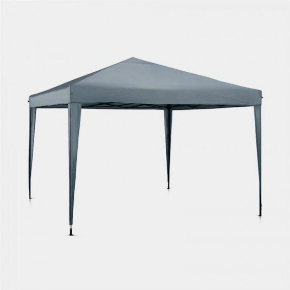 Pop Up Gazebo 3x3m with no sides – Outdoor Garden Marquee with Water-resistant Cover and Telescopic Legs - Canopy, Frame, Pegs & Storage Bag - Easy 2500384 5056115701535