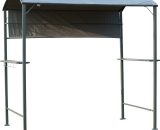 Outsunny Metal Frame Outdoor BBQ Canopy Grey 84C-174 5056029891391