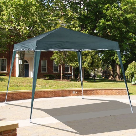 Outsunny Pop-Up Tent,  3Lx3Wx2.4H m-Green 84C-075GN 5056029849743
