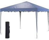 Outsunny 3 x 3m Pop Up Gazebo, Outdoor Camping Gazebo Party Tent with Carry Bag 84C-263V04BU 5056725371159